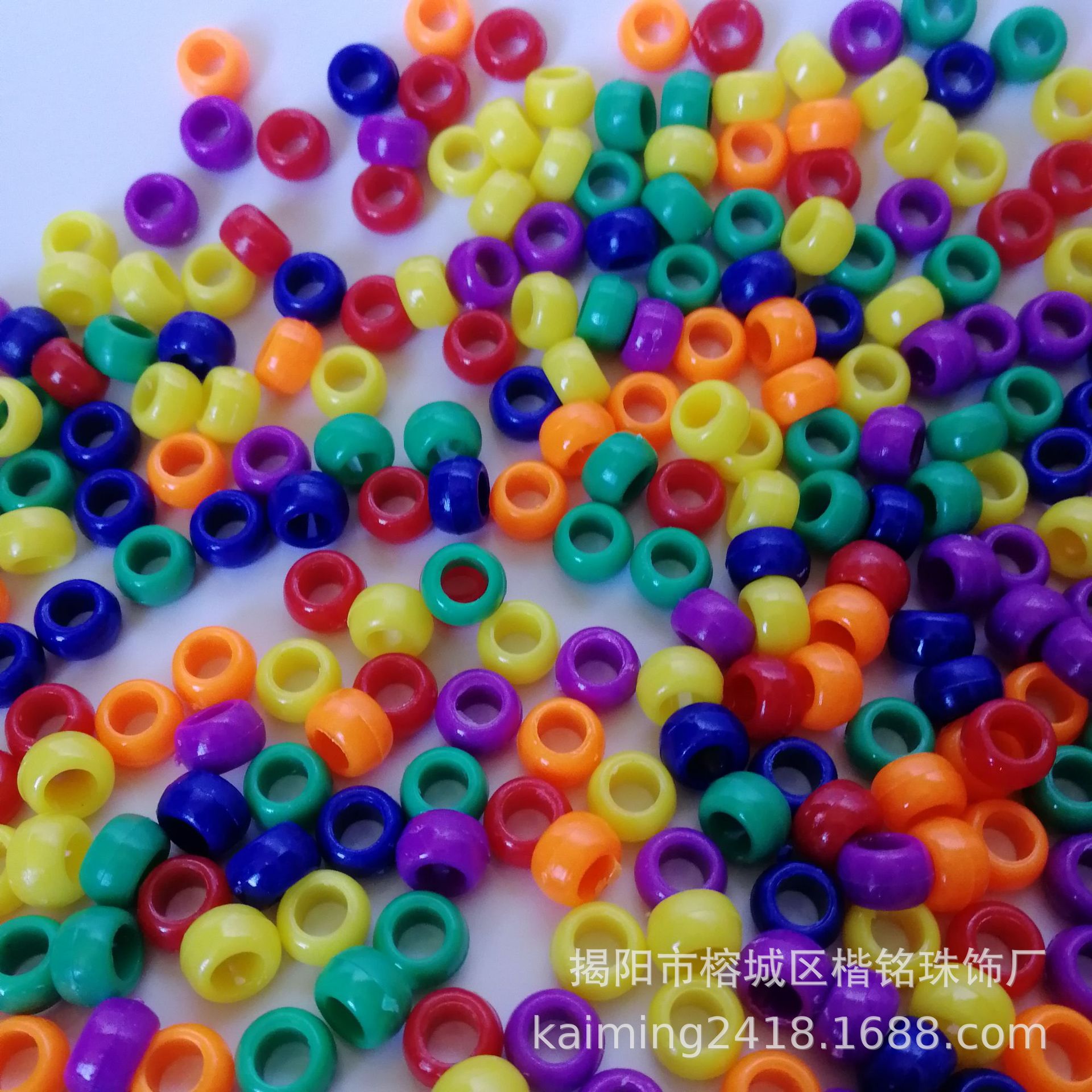 6*9mm����ѷ���� �����������Ͱ�� �ɹ�ŷ�� Pony Beads