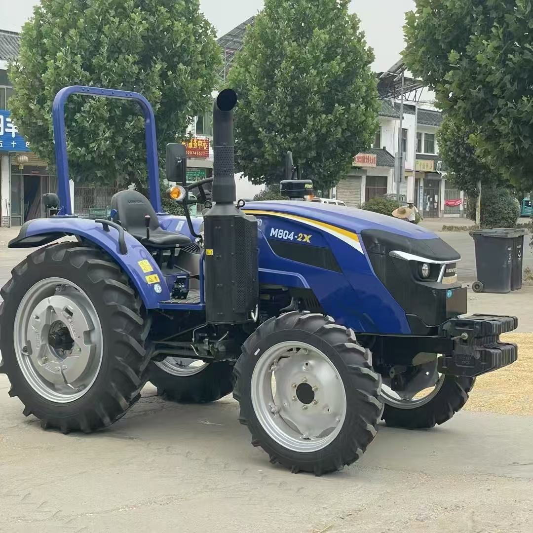 中型雷沃804-2X农用拖拉机 大桥80马力四轮耕地机全新补后直提