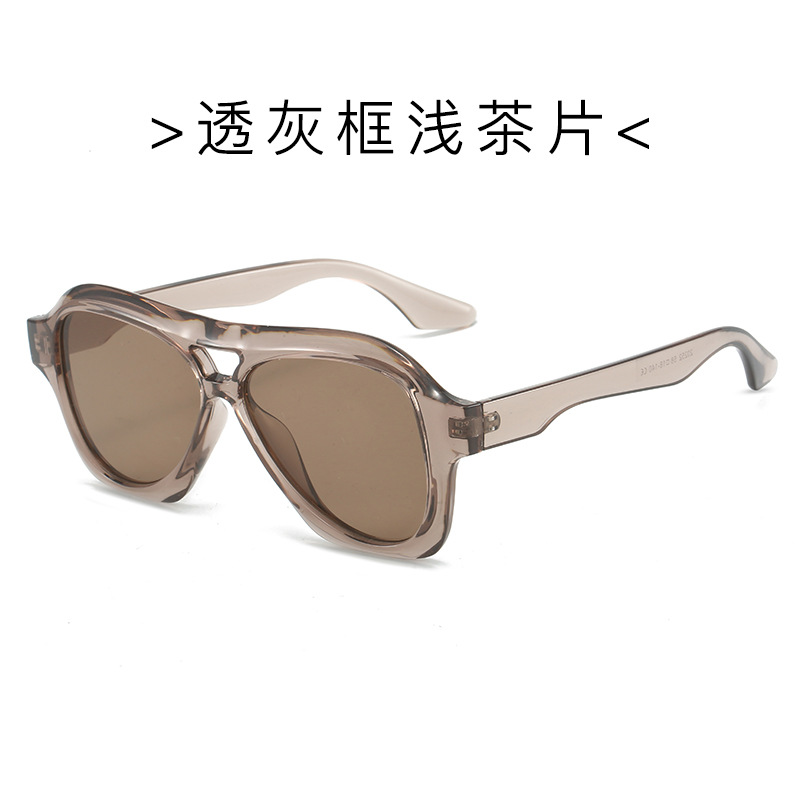 2024 ventas directas de la fábrica nueva moda todo partido modificado cara gafas de sol moda al aire libre gafas de sol ins gafas de sol