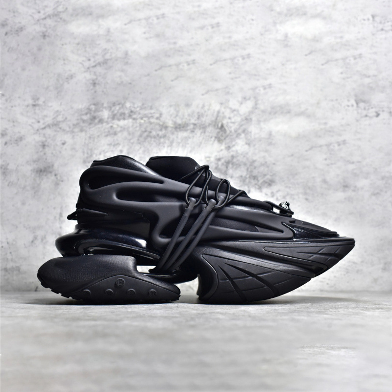 Branded Sports Shoes Balmain Space Spaceship Shoes Thick Sole Heightening Sports Dad Shoes