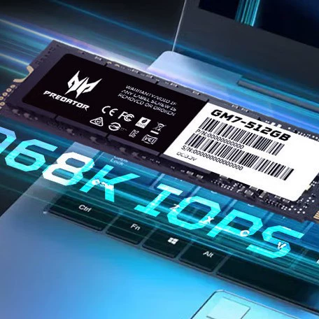 Совместимо с твердотельным накопителем Acer PREDATOR 2TB SSD с интерфейсом M.2 PCIe 4.0