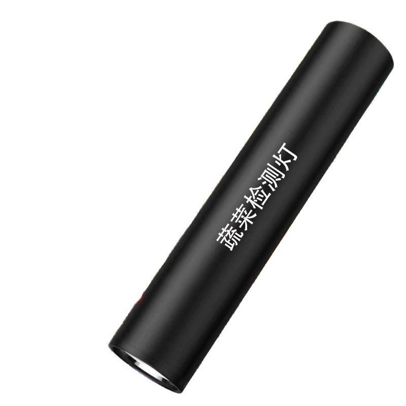 蔬菜检测紫光灯鉴定荧光剂波尔多液照菜农残霉菌可充电蓝光灯|undefined