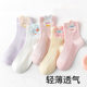 [Support Drop Shipping] Children's Socks Spring and Summer Girls Mid-Tube Girls Mesh Baby Socks Girls Summer Sports