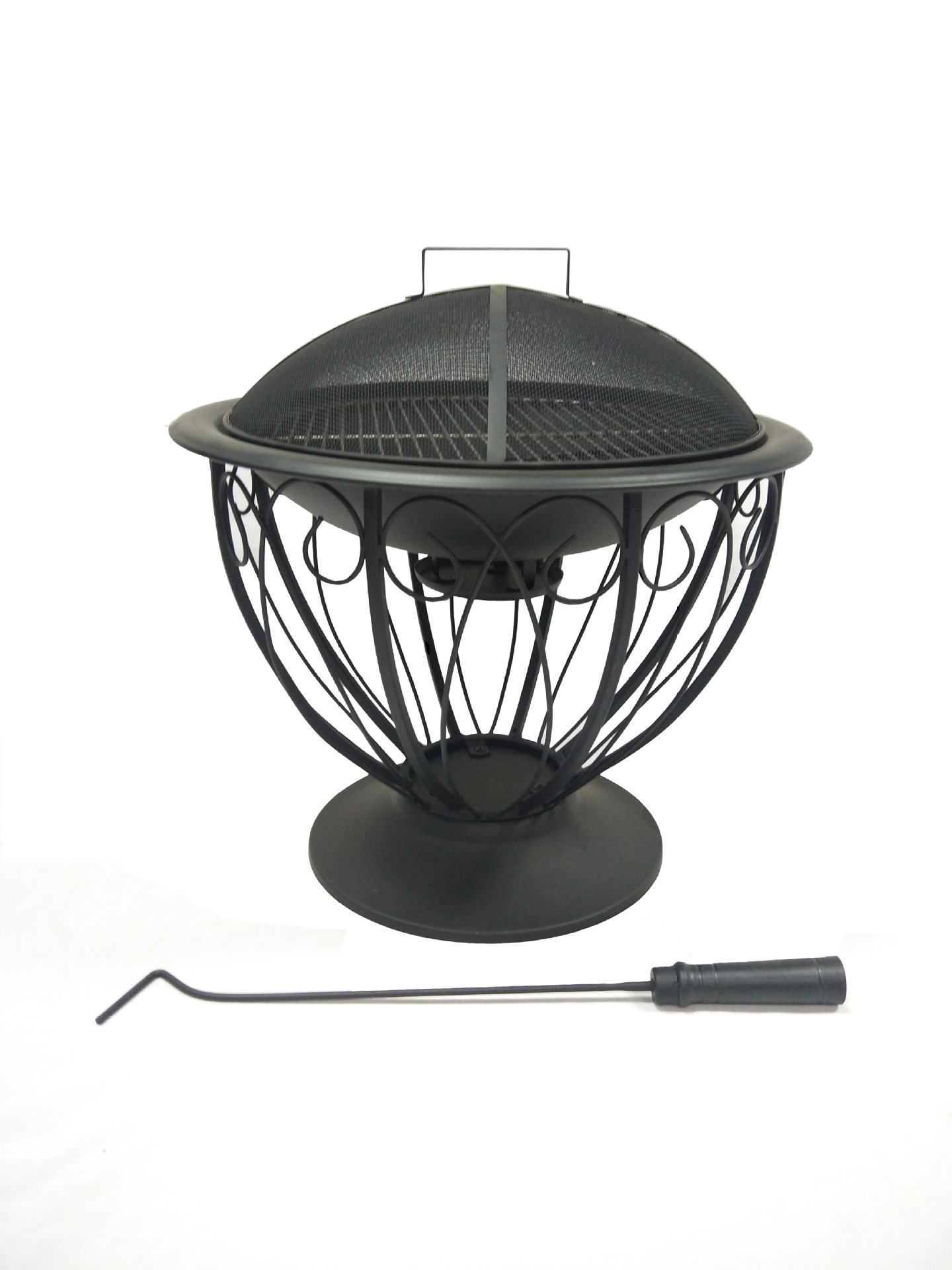 工厂批发室内户外烤火炉 小型木炭落地式烧烤取暖炉子