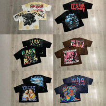 ��ʽ����RARE P*ACE Crop Graphic Teeˮϴ����������ɶ���T����