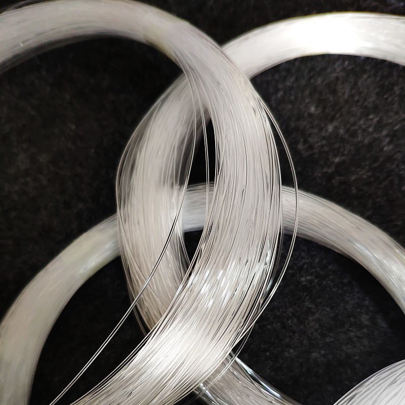 High quality crystal transparent nylon line sea fishing rock fishing main line sub-line large material Super pull fishing line 100 meters fishing line