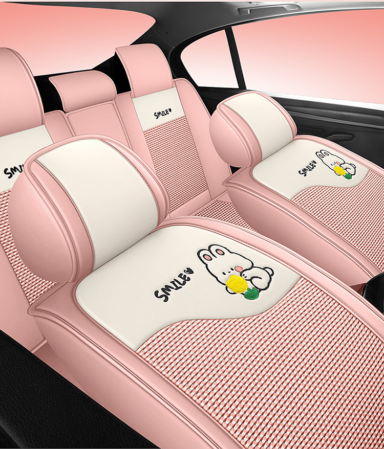 Four Seasons Cross-Border Foreign Trade Car Seat Covers, Four Seasons Seat Cushions, Fully Enclosed Seat Covers, Leather Car Seat Cushions, Wholesale and Dropshipping