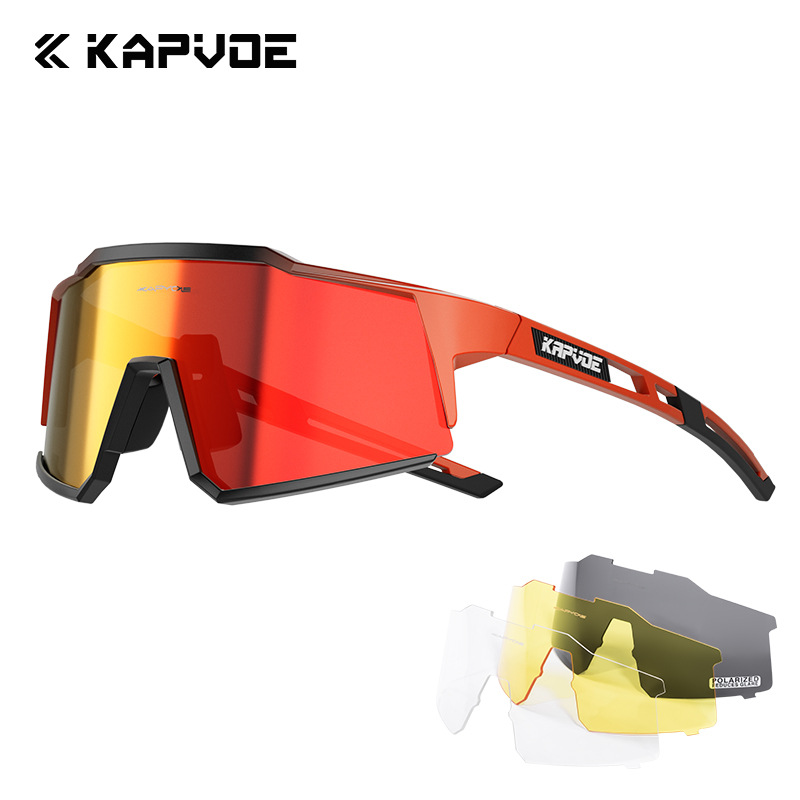 Gafas de Ciclismo Deportivo de TR90, Cortavientos y Anti-Arena, para Ciclismo de Carretera y Montaña