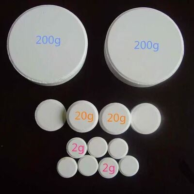 片状氯锭中央空调冷却塔游泳池杀菌灭藻片消毒片氯锭片84消毒片|ms