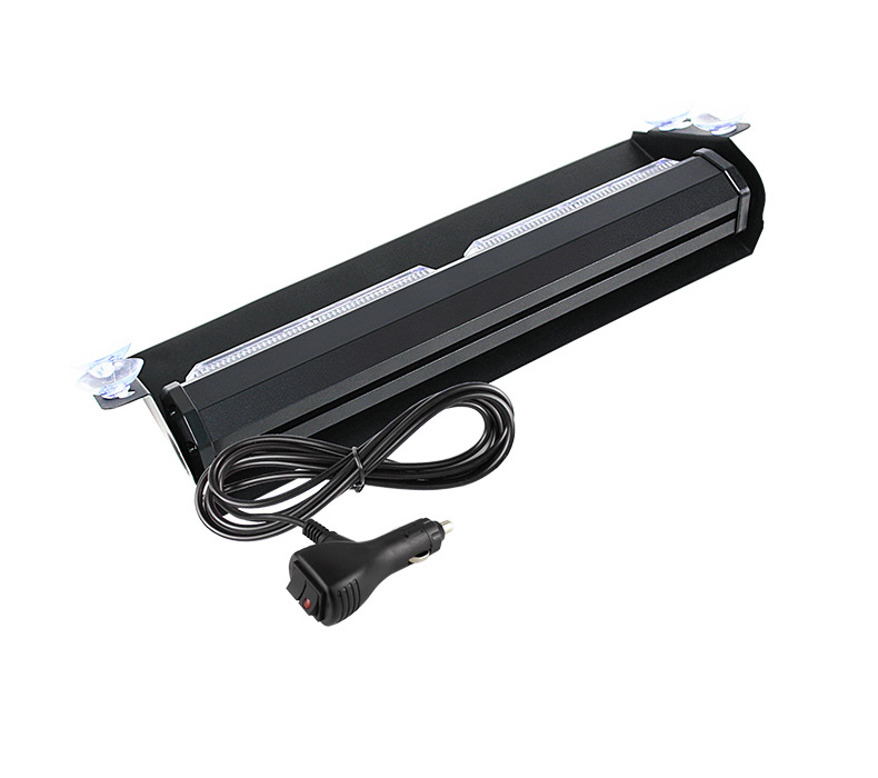 COB car suction cup flash light front block rear windshield flash warning light opening shovel light strobe light