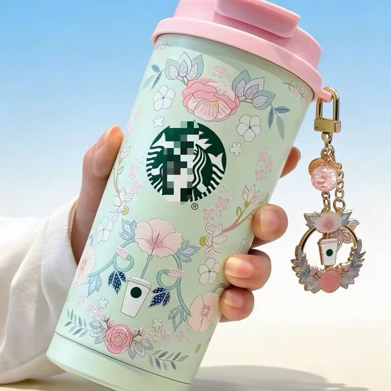 In-Stock Starbucks Simple Spring Floral Series Thermos Cup Double-Use Cup Coffee Cup Straw Cup Ice Cup Desktop Cup In-Stock Starbucks Simple Spring Floral Series Thermos Cup Double-Use Cup Coffee Cup Straw Cup Ice Cup Desktop Cup