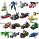 Children's Small Particles Compatible with Lego Military Series Dinosaur Mech Tank Armored Castle Box Building Blocks Toy Gift