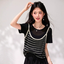 G947��Լͨ����Ůѧ����ƴ�Ӽ���������Ů�����ļ��¿���֯��T��