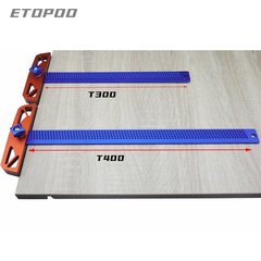 Woodworking line ruler, hole ruler, angle ruler, aluminum alloy ruler T300/T400 woodworking tools