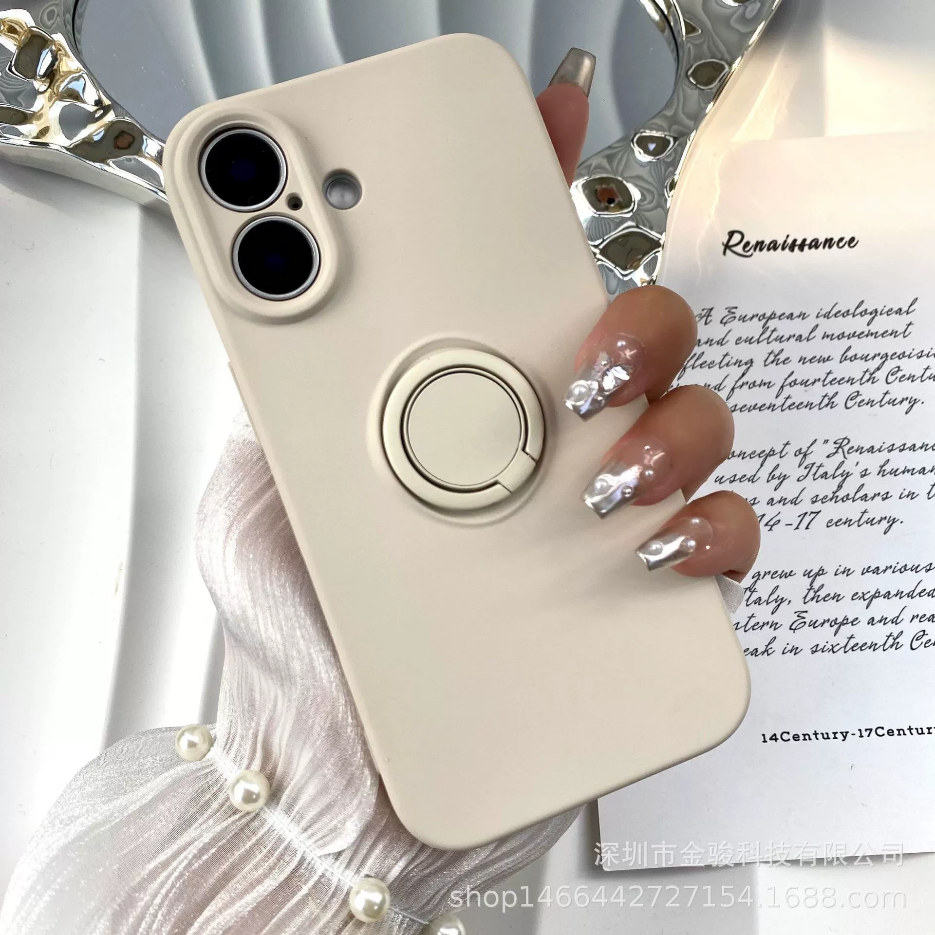 Чехол для телефона Apple 16 жидкий силиконовый кронштейн мягкий чехол для iphone16promax матовый защитный чехол против падения