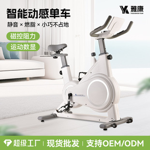 雅康新款磁控静音动感单车家用小型锻炼自行车室内运动健身房器材-阿里巴巴