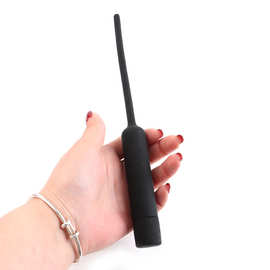 7频震动尿道棒震动前列腺按摩棒马眼针成人用品批发马眼扩张玩具