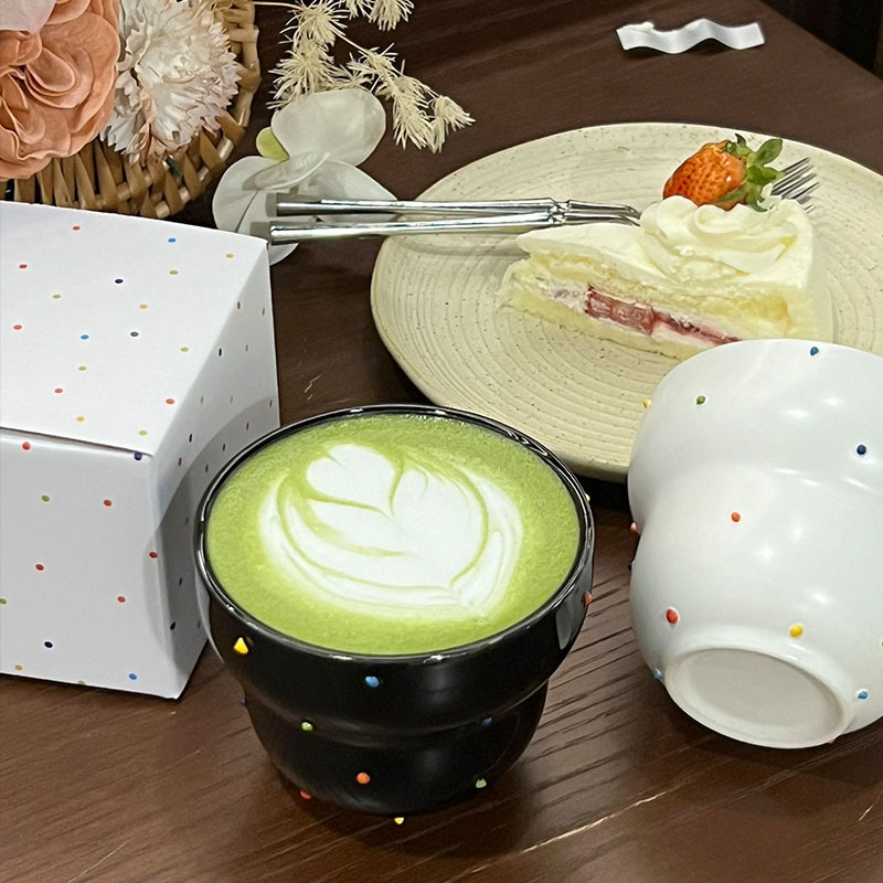 Taza de café de cerámica, sentido de diseño, taza de dibujo de nicho, taza de agua, mano de oficina, taza de calabaza, taza de desayuno, resistencia a altas temperaturas