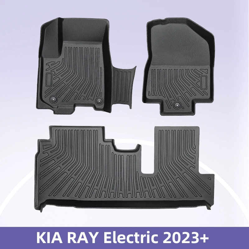 Для 2020-2024 моделей Kia RAY EV 3D 24/7 Материал TPE Автомобильные ножные коврики анти-грязные коврики