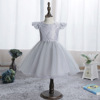 Children's lace flower girl dress, suit, suitable for import, wholesale