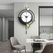 创意钟表挂钟客厅家用时尚现代简约高端装饰时钟挂墙静音艺术挂表