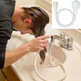 Cross-Border Dormitory Simple Quick-Connect Faucet Bath Multi-Function Joint Shampoo Shower Pet Bath Nozzle Shower