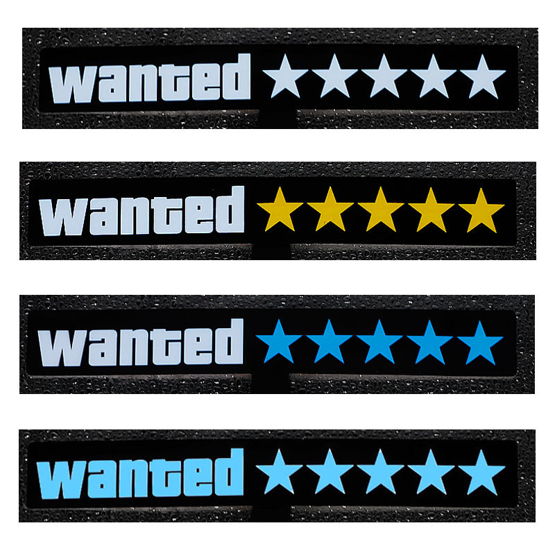 Explosive Halloween LED luminous car stickers car window luminous decorative stickers design personality color diy fluorescent