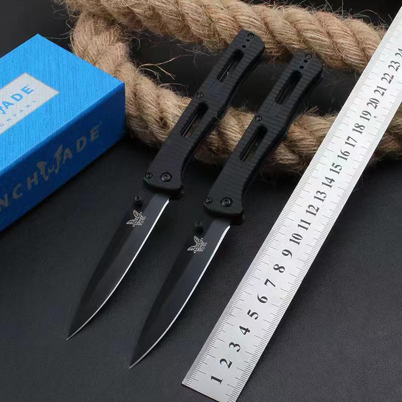 蝴蝶417尼龙玻璃纤维手柄野外户外野营防身折叠刀求生EDC把玩刀