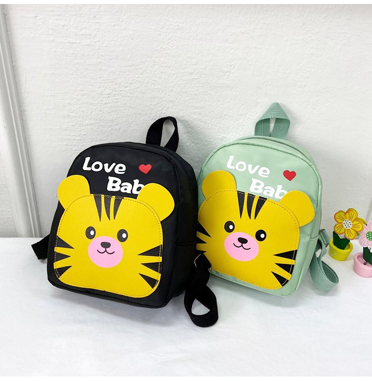 Cartoon Cute Fashionable Kid's Small Schoolbag Kindergarten Girls Boys Kindergarten Small Backpack Mini Tiger Bag display picture 4