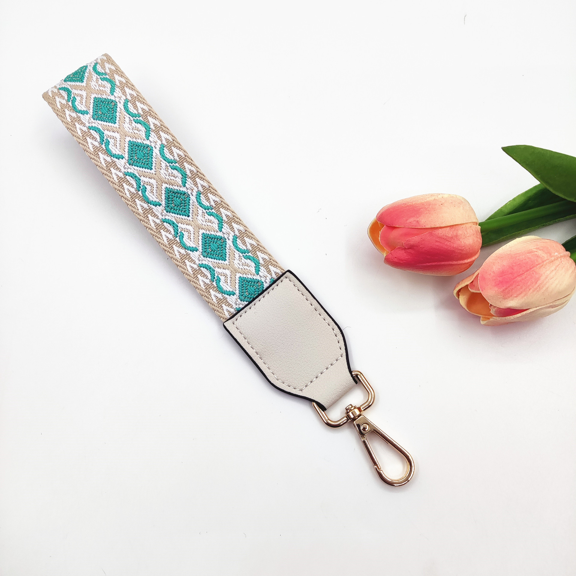 26g Weight Bag Strap Bag Accessories Type 1 Piece Quantity Daily Occasion Polyester Material Geometric Pattern Casual Style 1 Piece Polyester Geometric Bag Strap 5