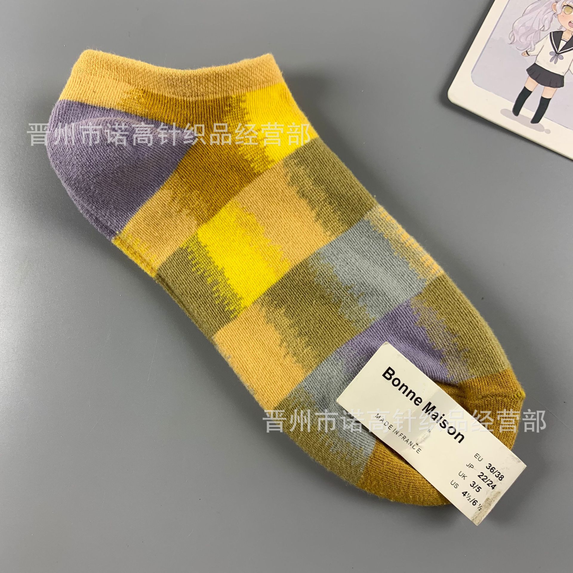 Nuevos calcetines de pintura al óleo francés, arte, moda, calcetines de nicho, calcetines de algodón peinados de cuatro estaciones, calcetines casuales