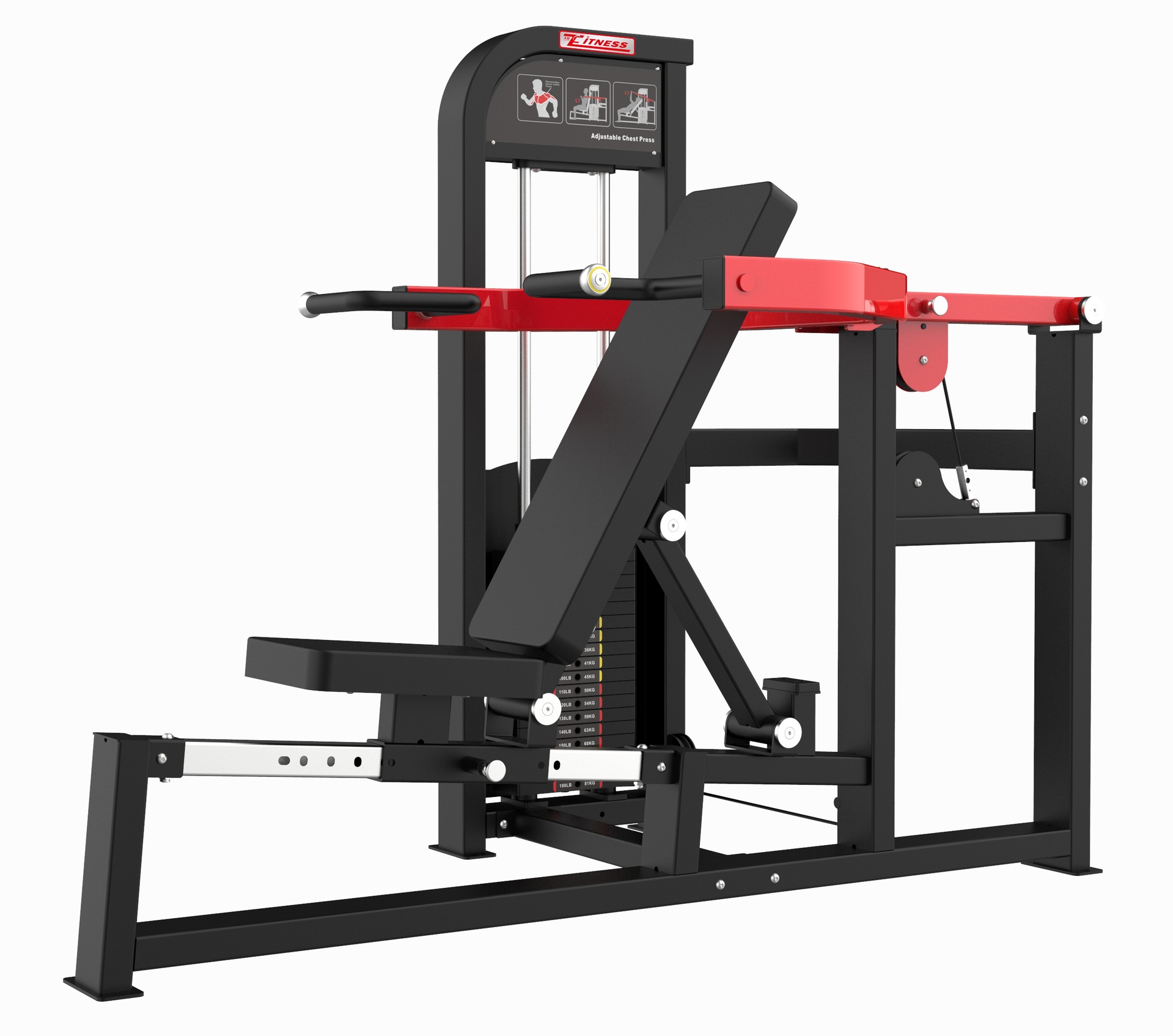 Humvee fuerza equipo de fitness comercial máquina de mariposa gimnasio dedicado conjunto completo pecho empuje Alto y Bajo pull back equipo de entrenamiento