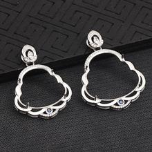 宝宝佛镶嵌空托和田玉玉石佛公镶嵌笑佛简约吊坠托DIY首饰装饰