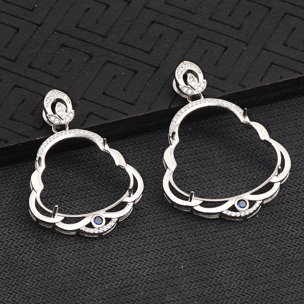 宝宝佛镶嵌空托和田玉玉石佛公镶嵌笑佛简约吊坠托DIY首饰装饰无