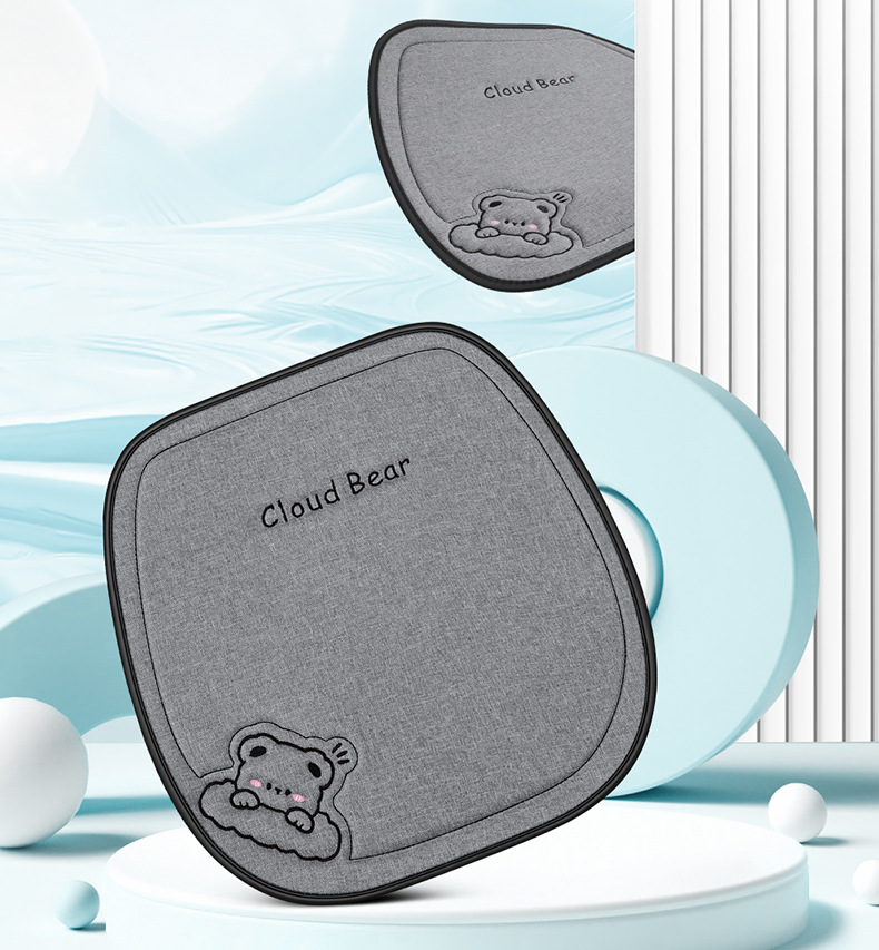 Car Seat Cushion, Suitable for All Seasons, Linen Seat Cushion Three-Piece Set, Rear Single-Piece Cushion, Car Interior Cushion, Wholesale Cross-Border