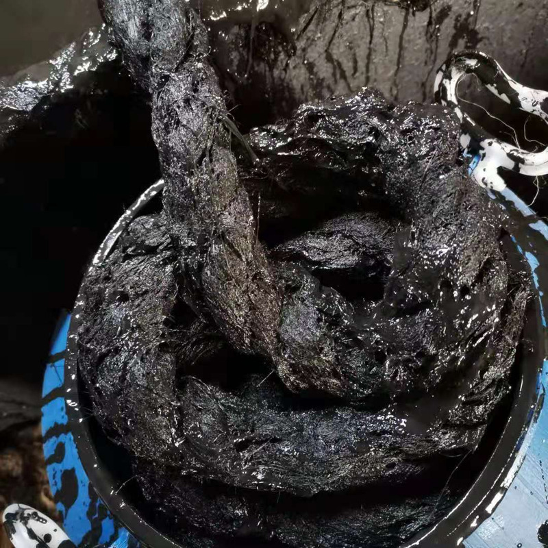 油浸麻絮管道用丝扣油麻绳 伸缩缝沉降填缝用沥青麻绳沥青麻丝