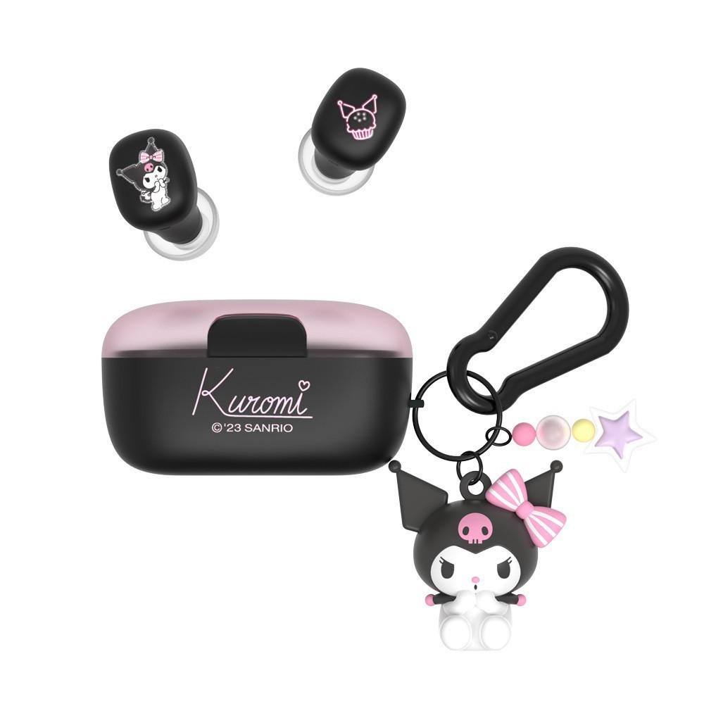 Nuevo Sanrio semitransparente auricular Bluetooth inalámbrico lindo Yugui perro coolomi chica de reducción de ruido portátil en stock