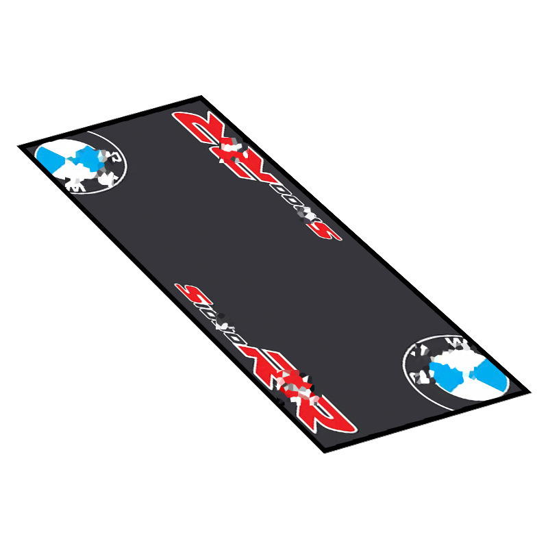 Alfombra para motocicleta, tapete de exhibición para sala de exposición de equipos de motociclismo, tapete especial para el suelo, alfombra para dormitorio, imprescindible para los entusiastas de las motocicletas, forma cuadrada.