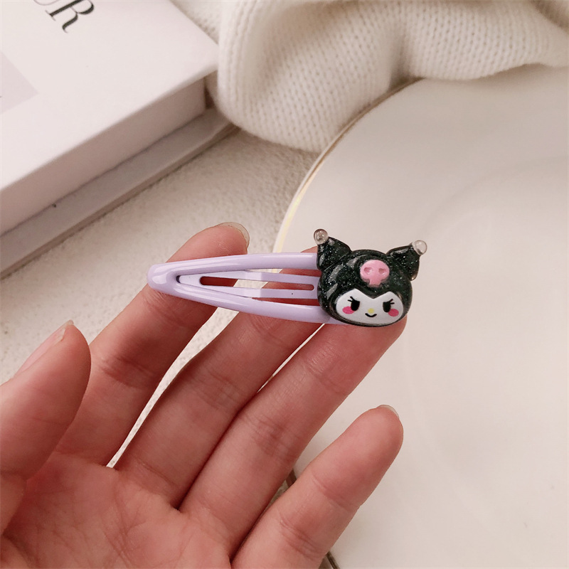 Dibujos animados transparentes de alta elasticidad cuerda para el cabello Pacha perro ins niña corazón pareja lindo tocado lazo para el cabello pequeña banda de goma