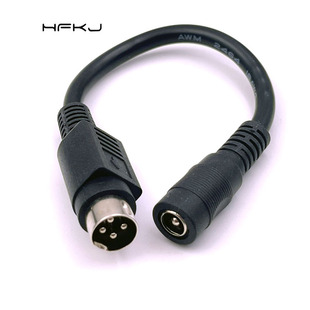 DC5521ĸ�DDIN 4PIN���Դ��dcĸ�^�D�A�^4�4о��ᘴ�ӡ�C�D�Ӿ�