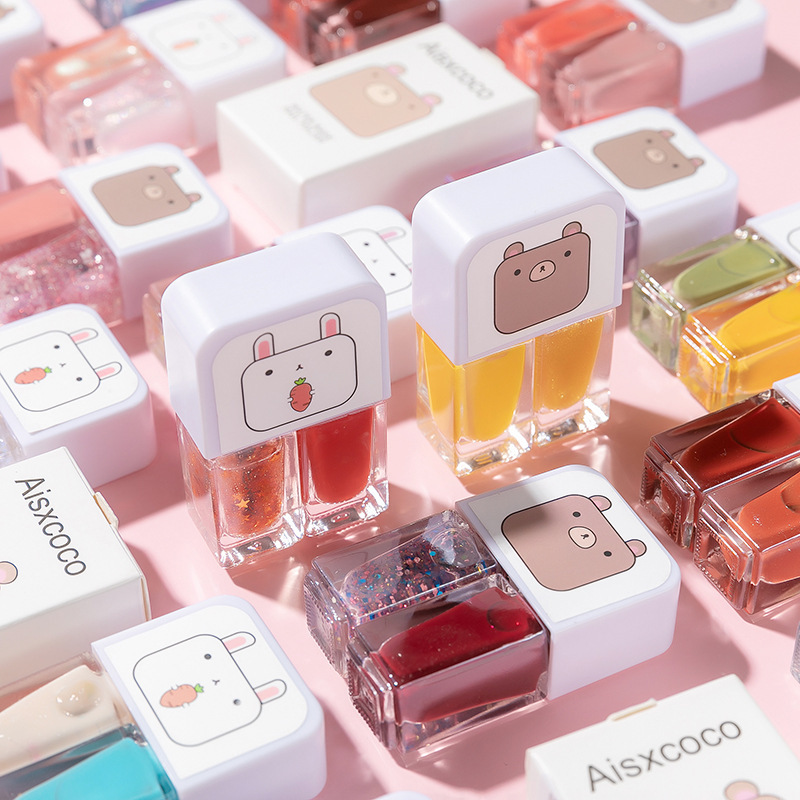 Gemini Water-Based Nail Polish, No-Bake, Long-Lasting, Quick-Drying, Tearable, Nude Color, Transparent, Odor-Free Nail Polish Wholesale