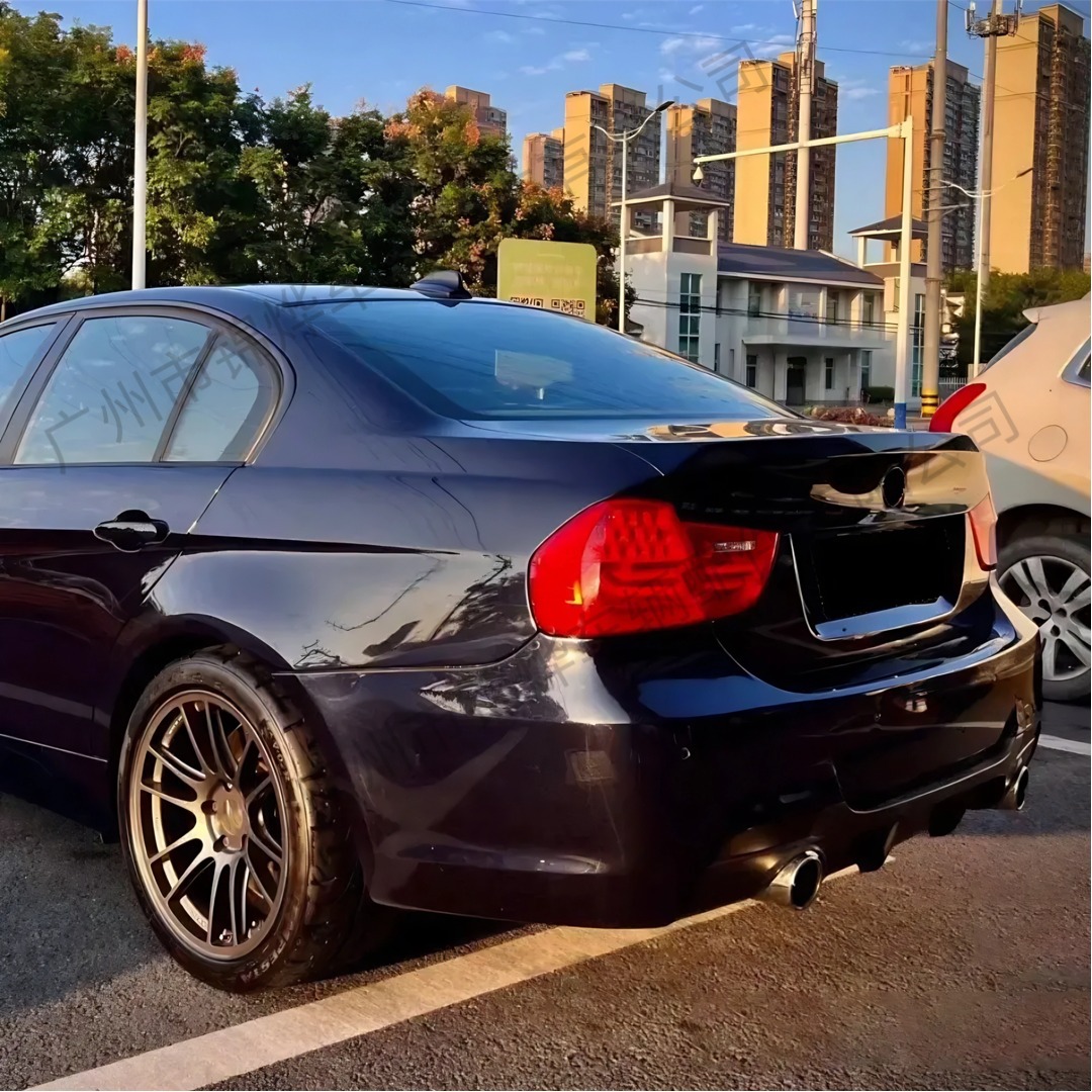 Suitable for Bmw 3 Series 05-12 E90E92E93 Modified Mp Model Bilateral Single Outlet/Double Outlet Rear Spoiler Surround