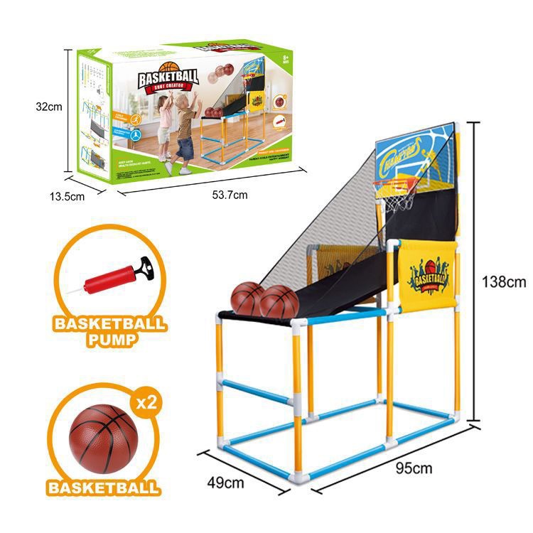 Soporte de baloncesto para niños entrenamiento baloncesto interior móvil baloncesto marco deportivo Niño anotando juguete de la máquina de tiro