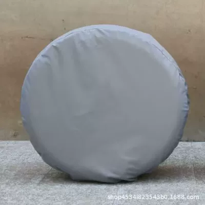 and Waterproof Spare Tire Covers, Spare wheel cover - s24-26imch63cm2pcs-oxford-cloth-gray-420d