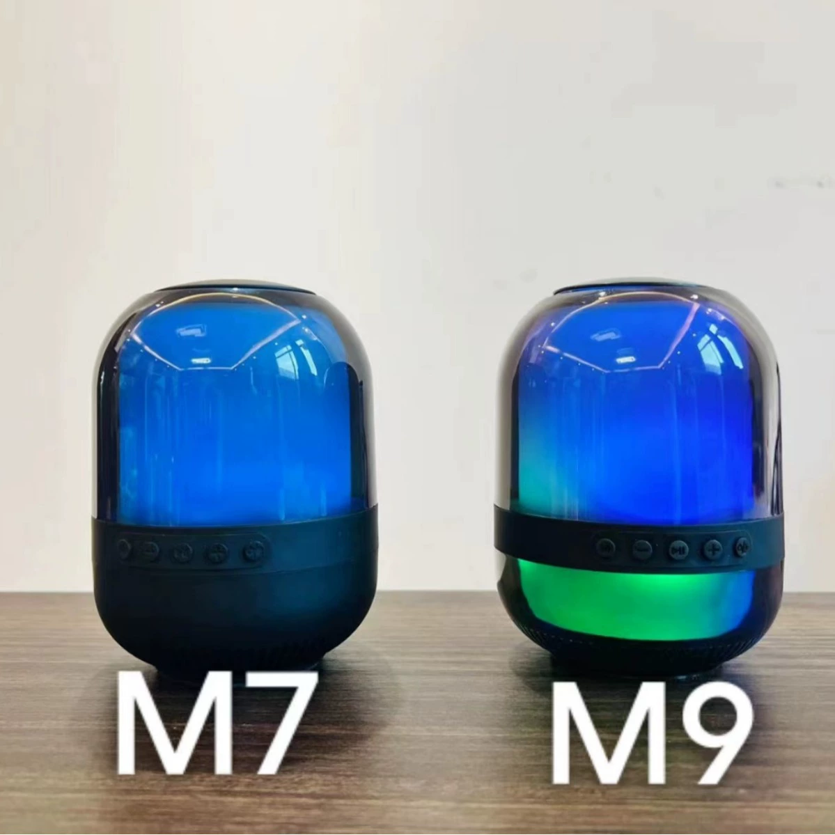 Трансграничный M9M7 Красочный Bluetooth Аудио глазурованные красочные огни на открытом воздухе портативная карта FM сабвуфер Bluetooth динамик