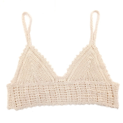 外穿蕾丝上衣露脐裹胸白色吊带背心女夏天度假内搭防走光打底抹胸|ms