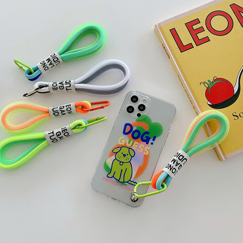 大容量水壶水杯顿顿桶荧光彩色挂绳书包手机壳大肚杯吨吨桶荧光绳