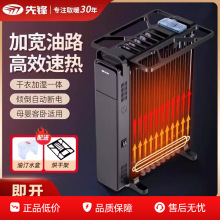先锋油汀取暖器家用节能电暖气电暖器客厅烤火炉暖气片速热暖风机