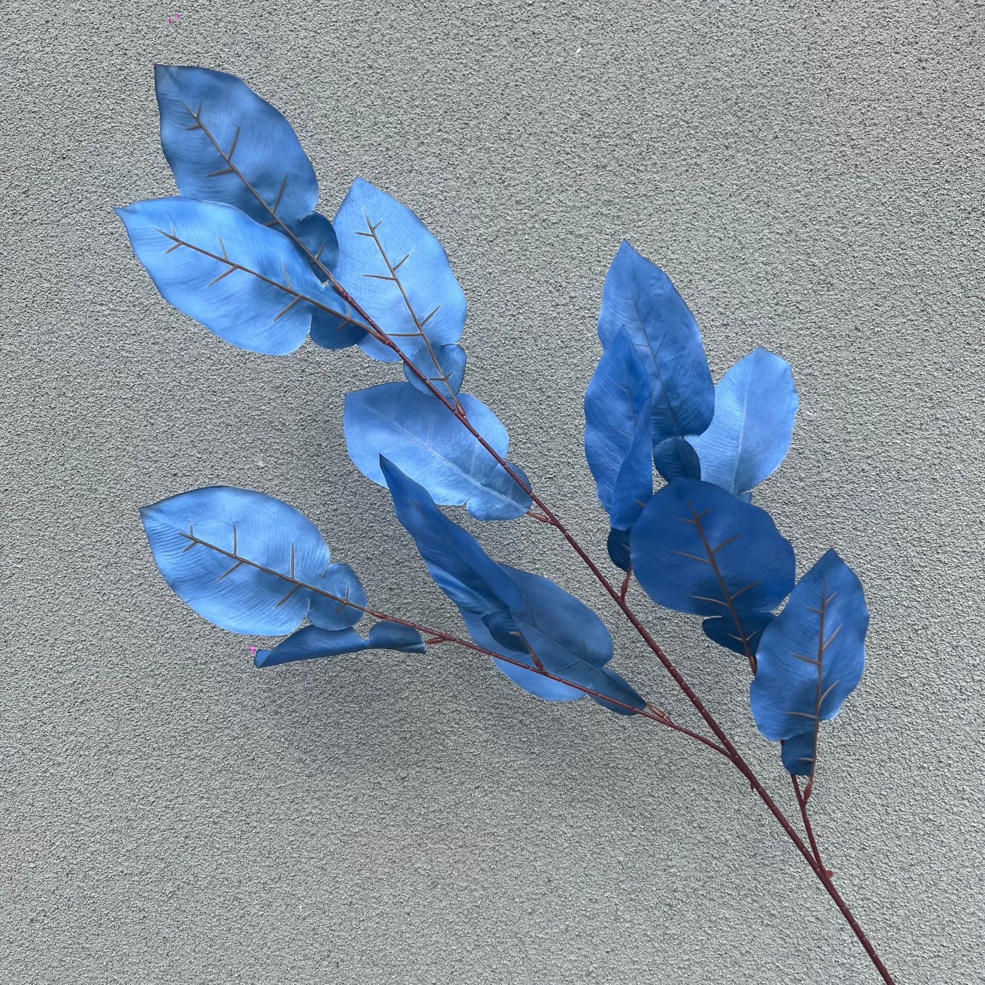 Haze azul decoración de la boda flor de seda flor Hotel fotografía flor de la pared arreglo floral Yingbin distrito Camino de plomo flor artificial