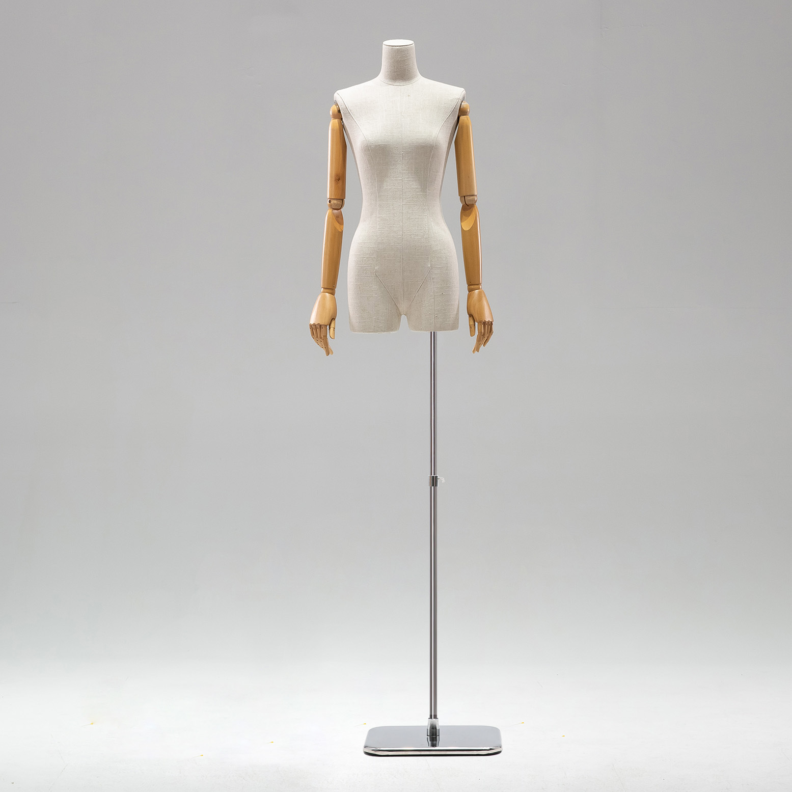 Maniquí Femenino de Medio Cuerpo de Plástico para Escaparate de Tienda de Ropa image 16